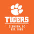 Clemson University Tigers Est 1889 Orange Moto E5 Play Skin