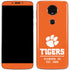 Clemson University Tigers Est 1889 Orange Moto E5 Plus Skin