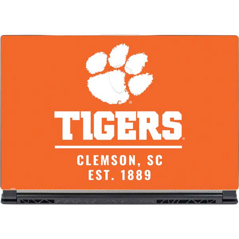 Clemson University Tigers Est 1889 Orange MSI GS65 Stealth Laptop Skin
