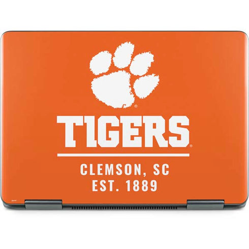 Clemson University Tigers Est 1889 Orange Notebook 9 Pro 13in (2017) Skin