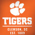 Clemson University Tigers Est 1889 Orange Notebook 9 Pro 13in (2017) Skin