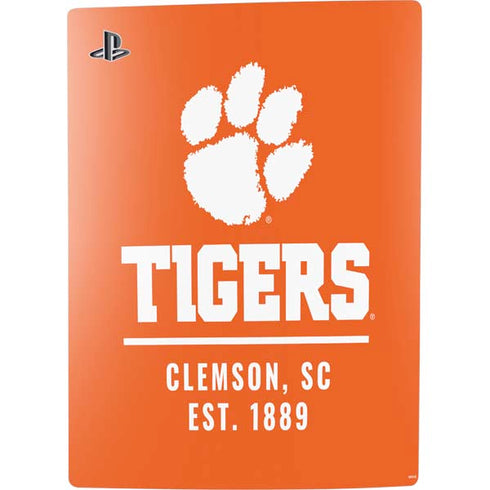 Clemson University Tigers Est 1889 Orange PS5 Bundle Skin