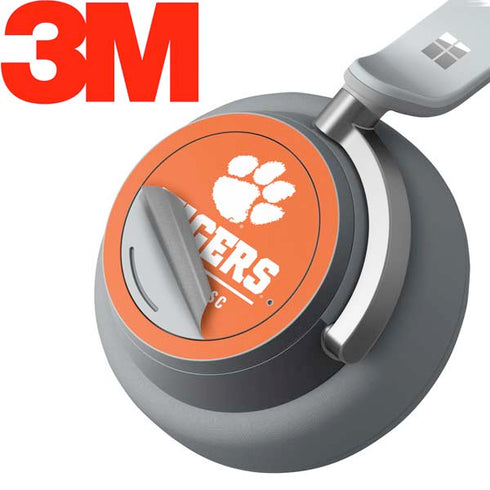 Clemson University Tigers Est 1889 Orange Surface Headphones Skin