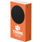 Clemson University Tigers Est 1889 Orange Xbox Series S Console Skin
