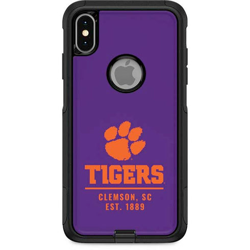 Clemson University Tigers Est 1889 Otterbox Commuter iPhone Skin