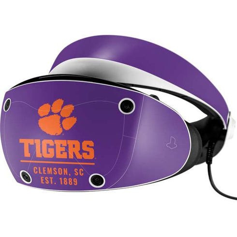 Clemson University Tigers Est 1889 PlayStation VR2 Skin