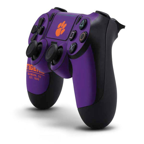 Clemson University Tigers Est 1889 PS4 Pro/Slim Controller Skin