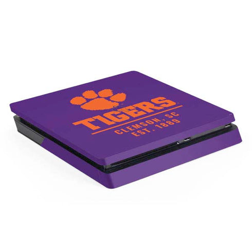 Clemson University Tigers Est 1889 PS4 Slim Skin