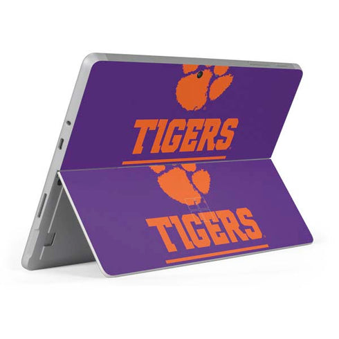 Clemson University Tigers Est 1889 Surface Go Skin