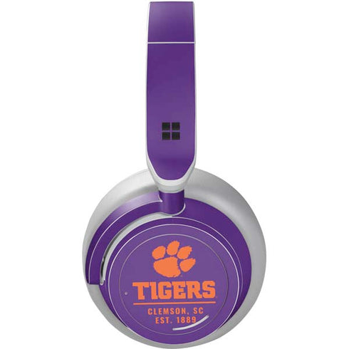 Clemson University Tigers Est 1889 Surface Headphones Skin