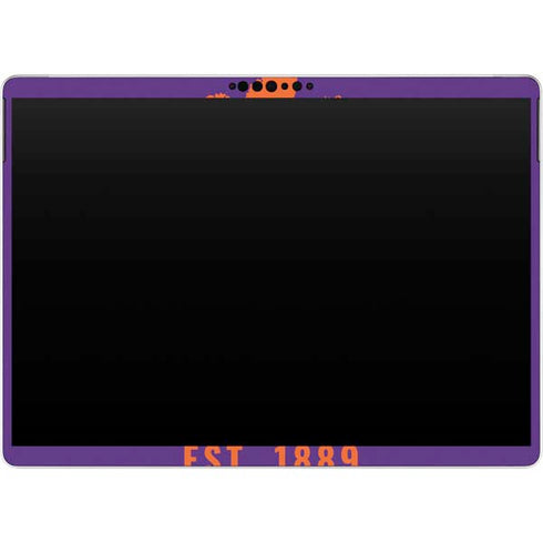 Clemson University Tigers Est 1889 Surface Pro 9 Skin