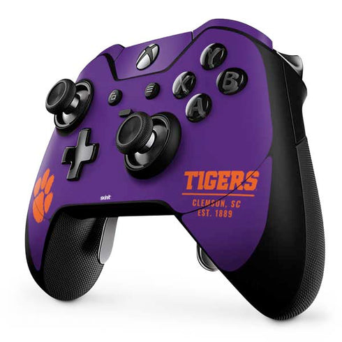Clemson University Tigers Est 1889 Xbox One Elite Controller Skin
