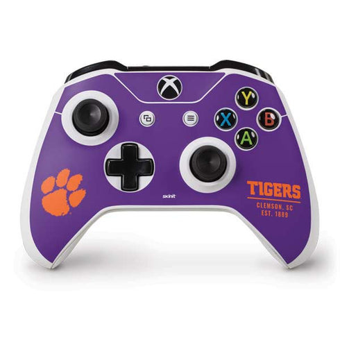 Clemson University Tigers Est 1889 Xbox One S Controller Skin