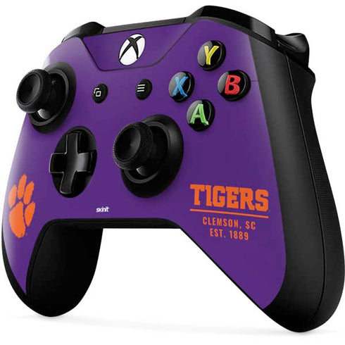 Clemson University Tigers Est 1889 Xbox One X Controller Skin