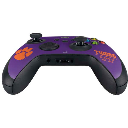 Clemson University Tigers Est 1889 Xbox Series X Controller Skin