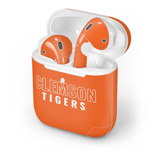 Clemson University Tigers Logo Apple AirPods 2 Skin
