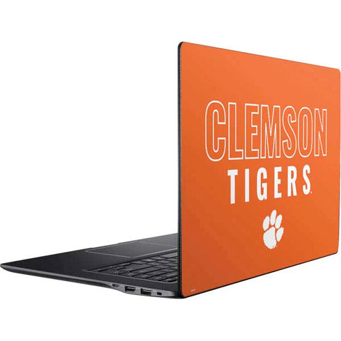 Clemson University Tigers Logo Ativ Book 9 (15.6in 2014) Skin