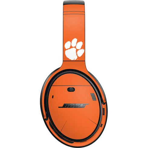 Clemson University Tigers Logo Bose QuietComfort 35 II Headphones Skin