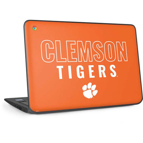 Clemson University Tigers Logo HP Chromebook Skin