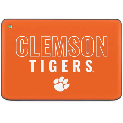 Clemson University Tigers Logo HP Chromebook Skin