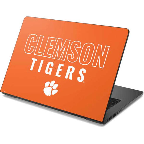 Clemson University Tigers Logo Dell Chromebook Skin