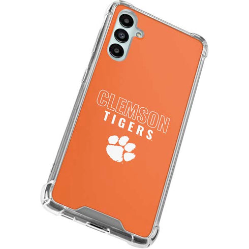 Clemson University Tigers Logo Galaxy A15 5G Clear Case