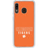Clemson University Tigers Logo Galaxy A20 Clear Case