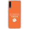 Clemson University Tigers Logo Galaxy A50 Clear Case