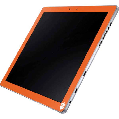Clemson University Tigers Logo Galaxy Book 12in Skin