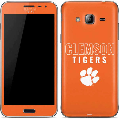 Clemson University Tigers Logo Galaxy J3 Skin