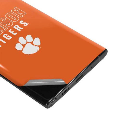 Clemson University Tigers Logo Galaxy Note 10 Plus Skin