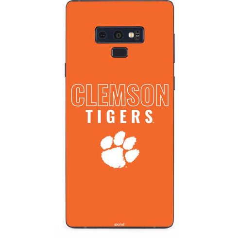 Clemson University Tigers Logo Galaxy Note 9 Skin