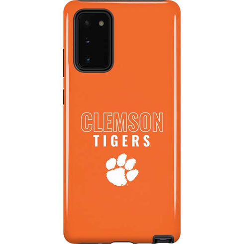Clemson University Tigers Logo Galaxy Note20 5G Pro Case