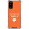 Clemson University Tigers Logo Galaxy S20 FE Clear Case