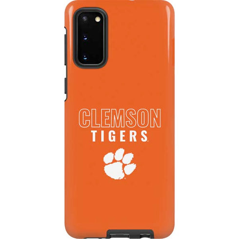 Clemson University Tigers Logo Galaxy S20 Pro Case