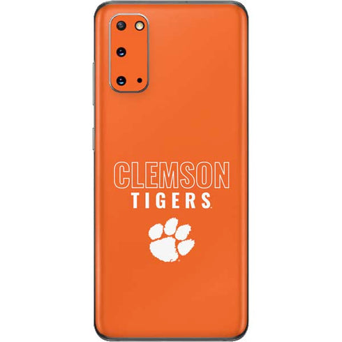 Clemson University Tigers Logo Galaxy S20 Skin