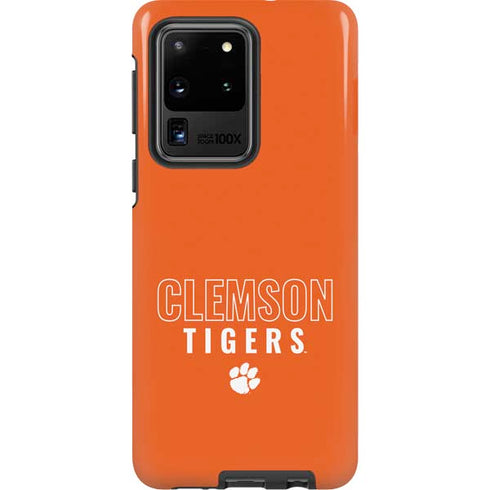 Clemson University Tigers Logo Galaxy S20 Ultra 5G Pro Case