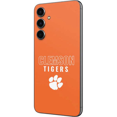 Clemson University Tigers Logo Galaxy S23 FE Skin
