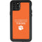 Clemson University Tigers Logo iPhone 11 Pro Max Waterproof Case