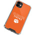 Clemson University Tigers Logo iPhone 12 Clear Case