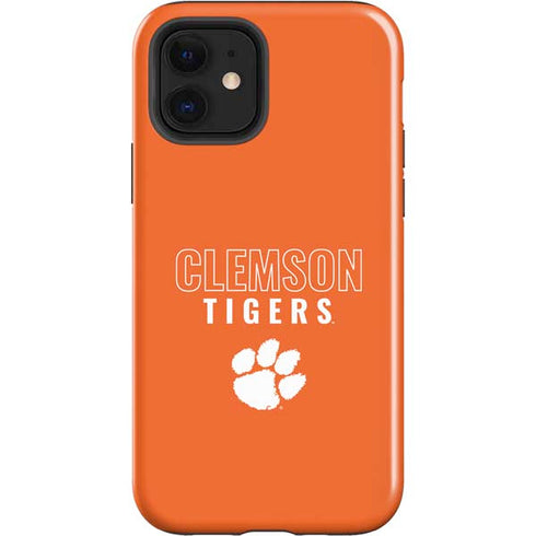 Clemson University Tigers Logo iPhone 12 Impact Case
