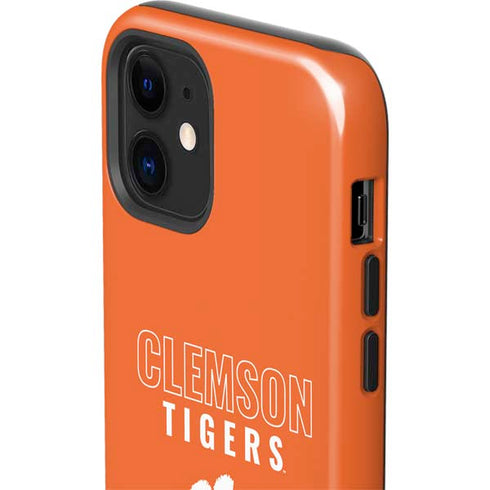 Clemson University Tigers Logo iPhone 12 Impact Case