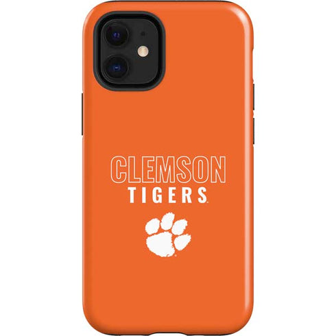 Clemson University Tigers Logo iPhone 12 Mini Impact Case