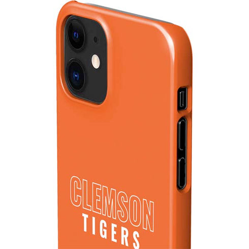 Clemson University Tigers Logo iPhone 12 Mini Lite Case