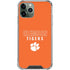 Clemson University Tigers Logo iPhone 12 Pro Clear Case
