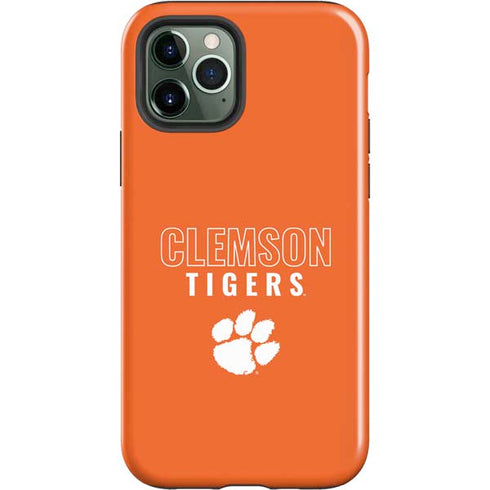 Clemson University Tigers Logo iPhone 12 Pro Impact Case
