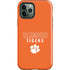 Clemson University Tigers Logo iPhone 12 Pro Impact Case