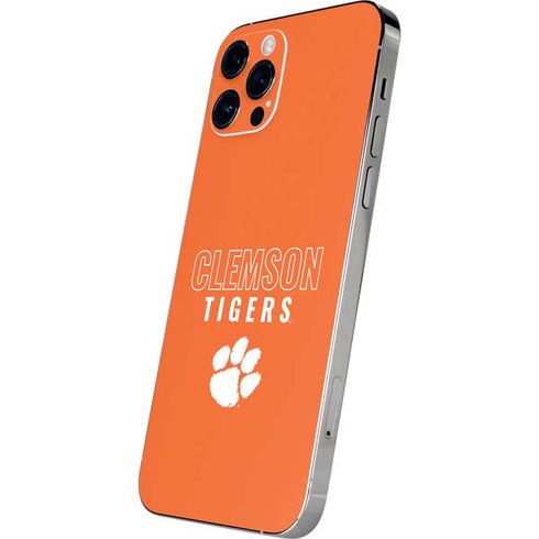 Clemson University Tigers Logo iPhone 12 Pro Max Skin