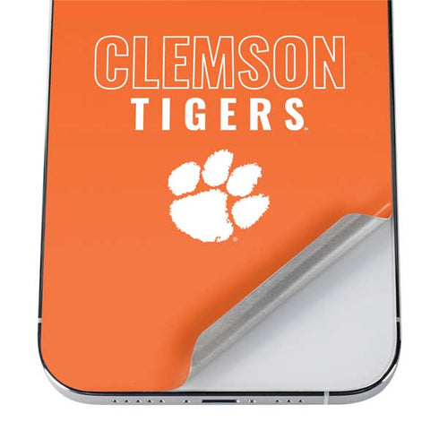 Clemson University Tigers Logo iPhone 12 Pro Max Skin