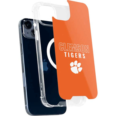 Clemson University Tigers Logo iPhone 15 MagSafe Case